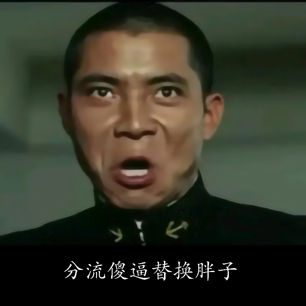 分流傻逼替换胖子