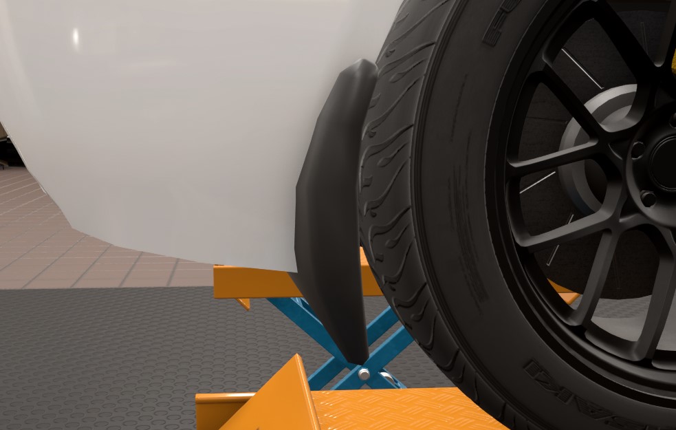 Modern mud flaps