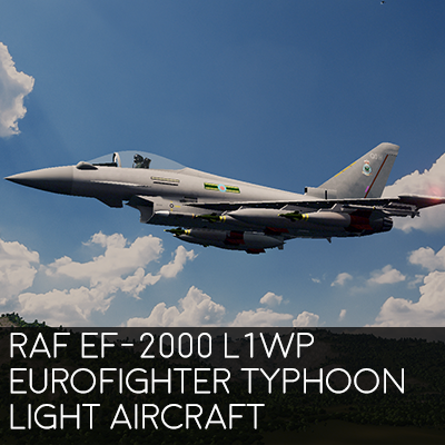 RAF EF-2000 Eurofighter Typhoon (Light Aircraft)
