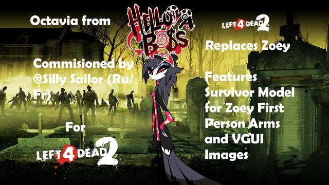 Octavia (Helluva Boss) replaces Zoey