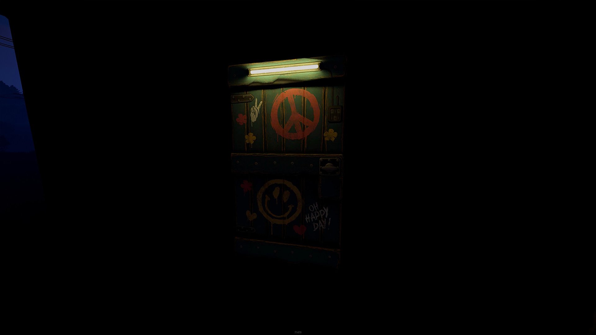 Friendly Wooden Door