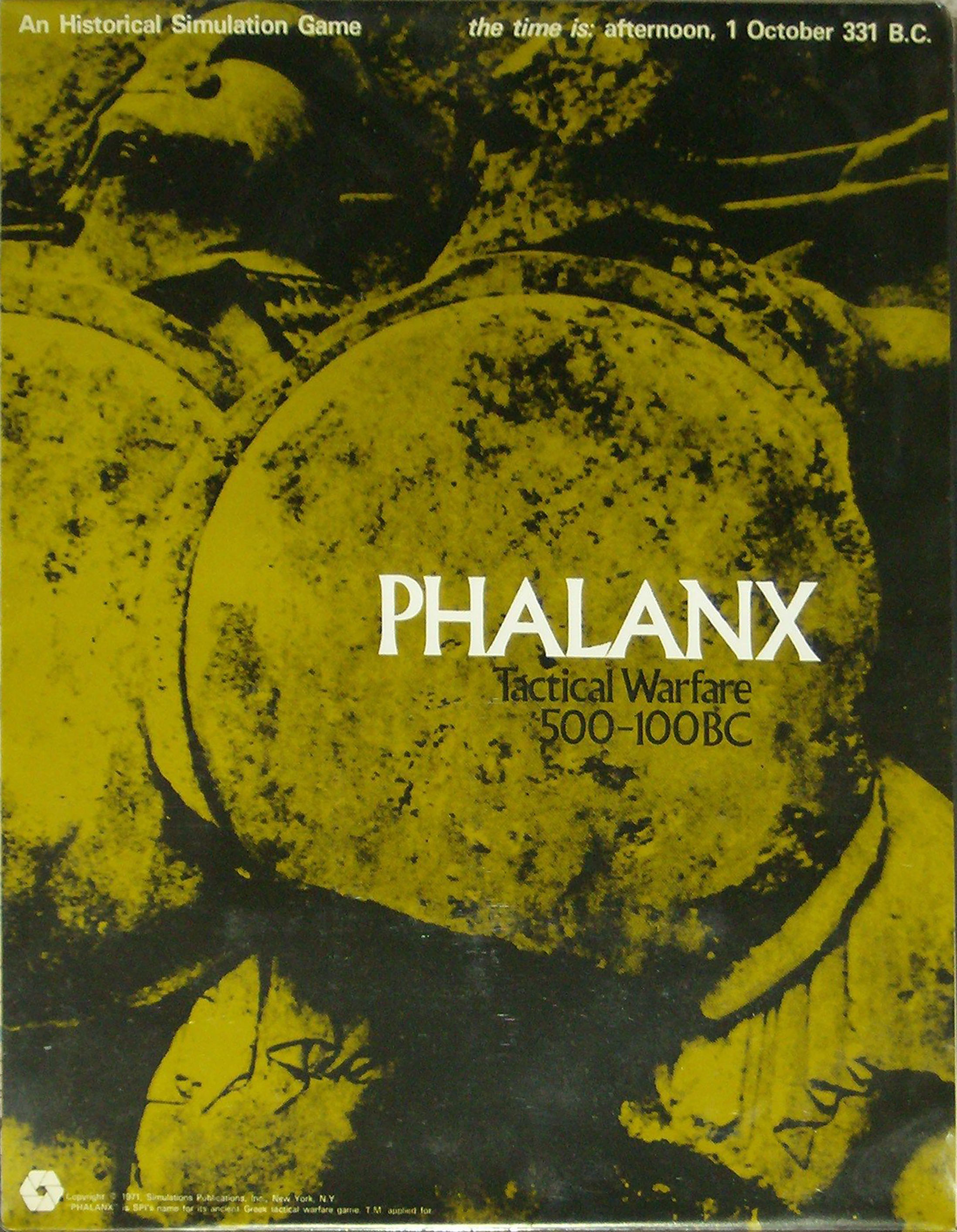 Phalanx: Tactical Warfare 500-100 BC