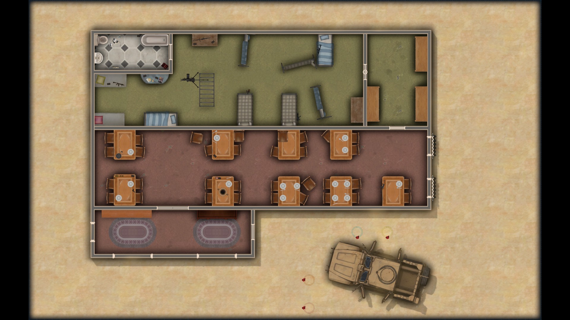 Terorist_Warehouse| Desert Town