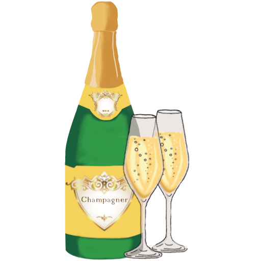 Champagner Flasche