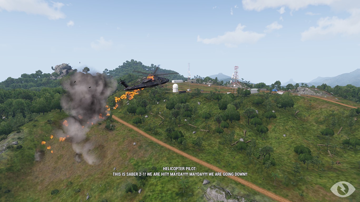 [HAM] - Survivable Heli Crash Mayday