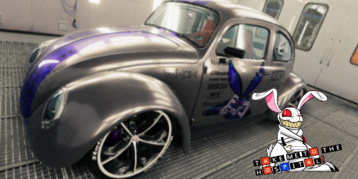 Volkswagen Beetle Type 1 "Never Too Fat" by ib Kaszpir0wsk1