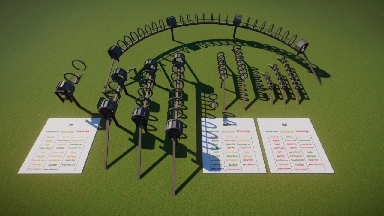 Animal Overpass/ Tunnel Set