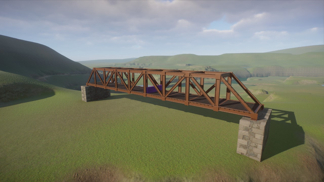 Beaver Holler Bridge trestle 4m x 36m Grampers62