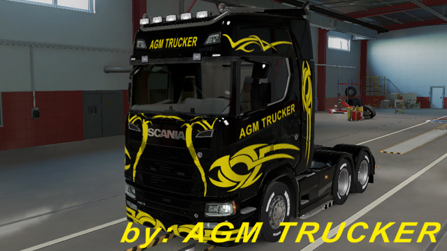 SKIN TRUCK SCANIA S - CANAL JUNIODJGAMES