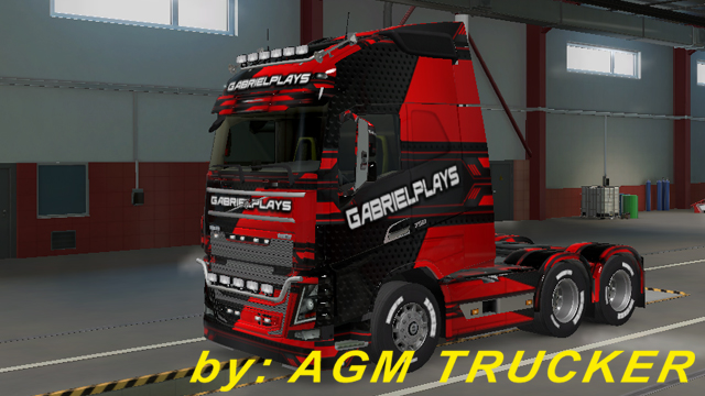 SKIN TRUCK VOLVO - CANAL GABRIELPLAYS