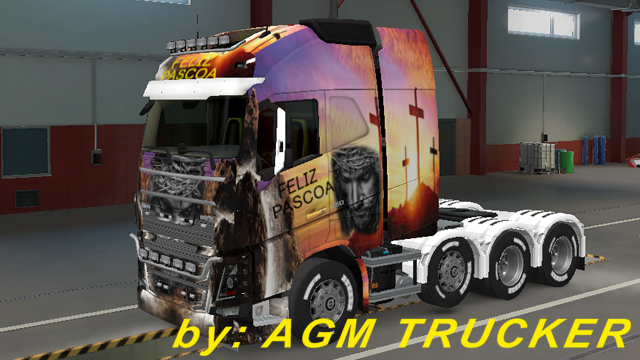 SKIN TRUCK VOLVO FH - CANAL JUNIODJGAMES