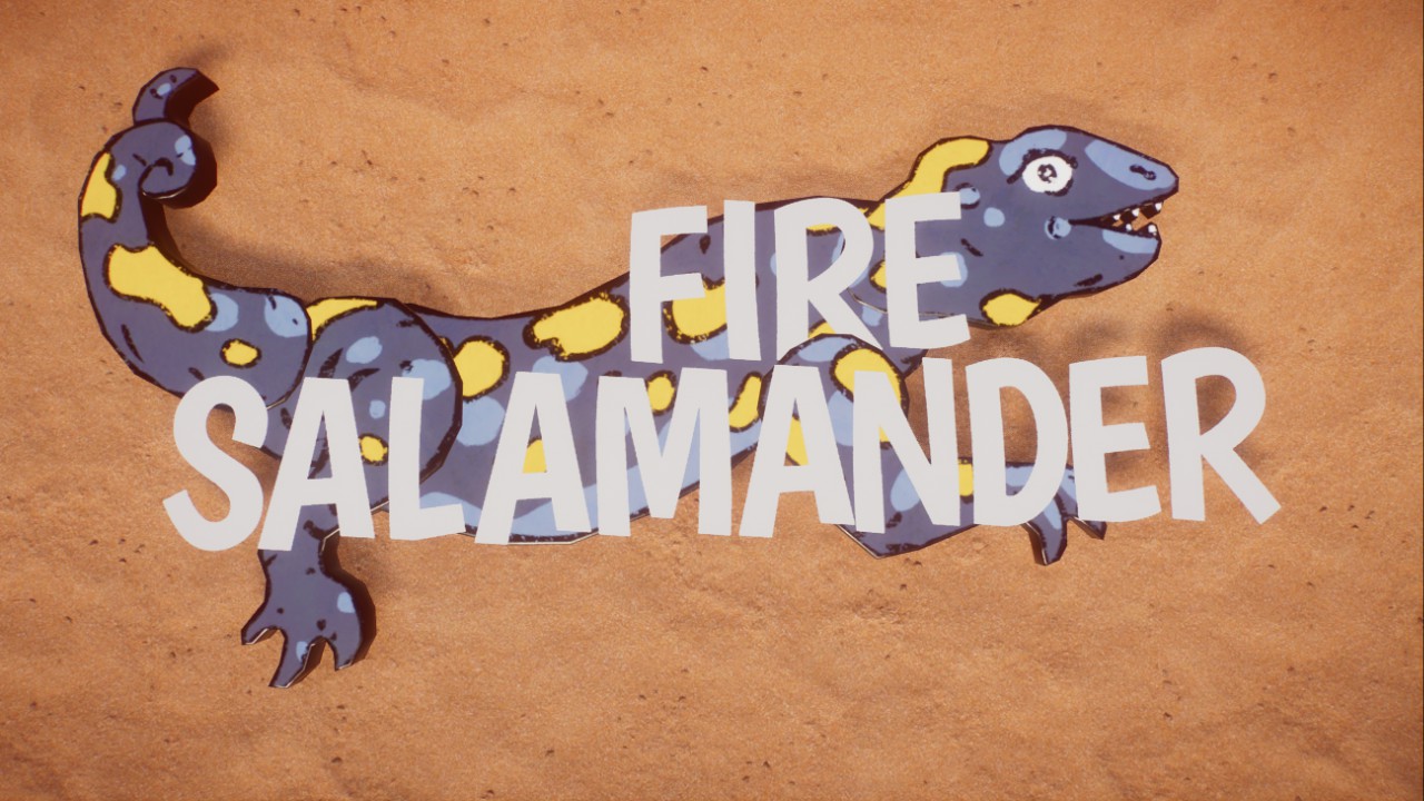 Fire Salamander Sign