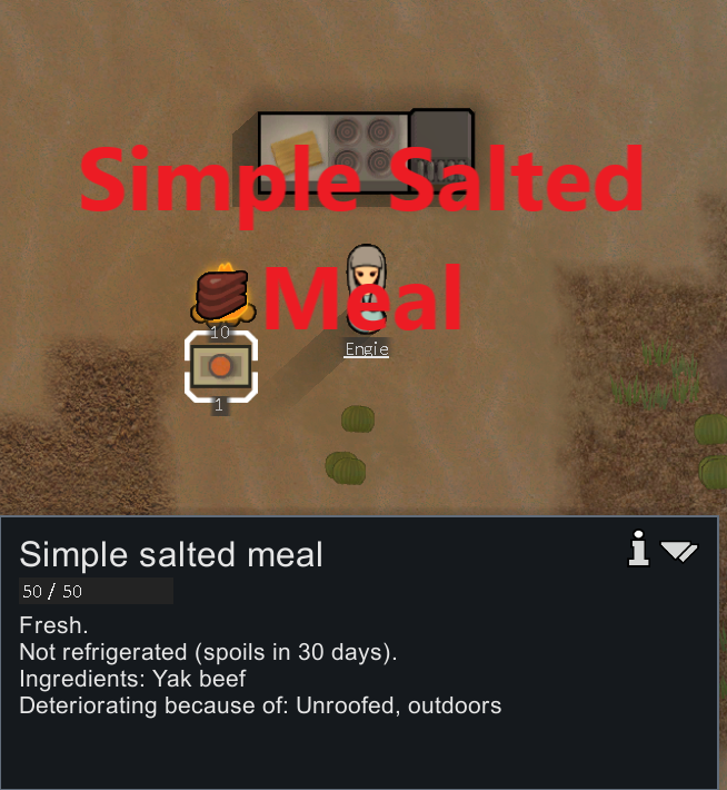 Simple Salted Meal