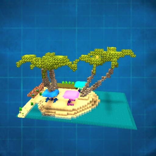 corner beach lounge