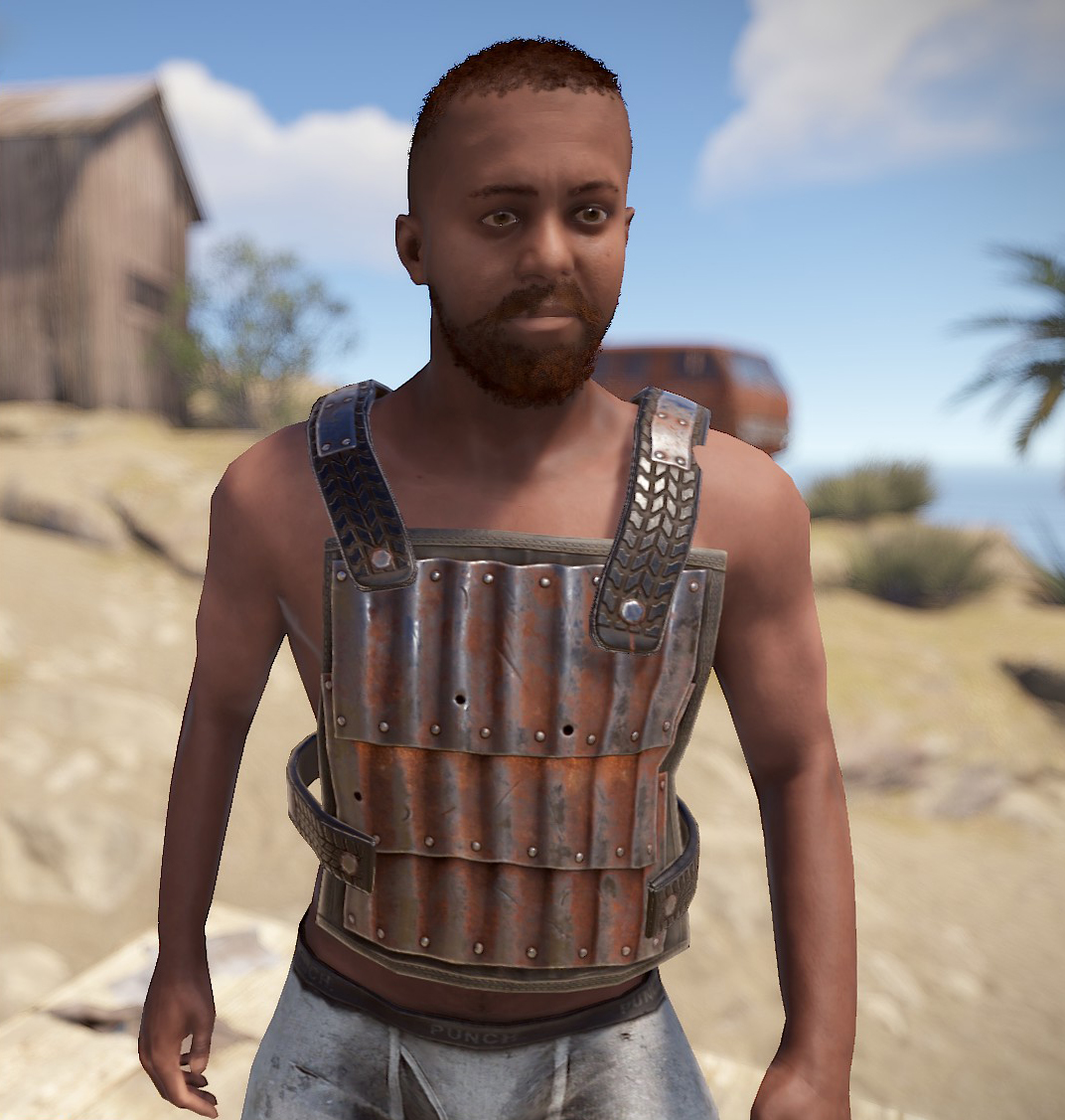 Corrugated Steel Chest Plate