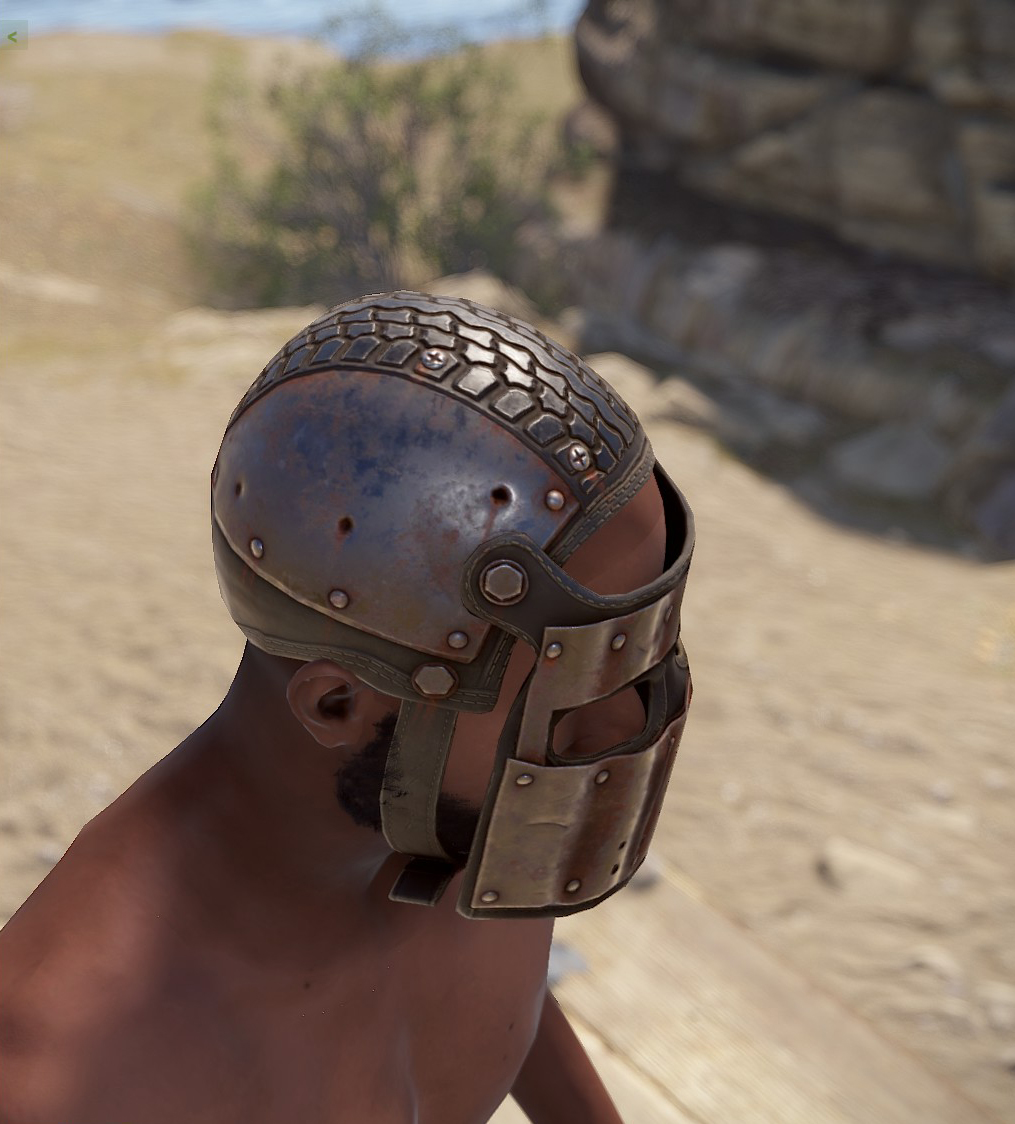 Corrugated Steel Facemask