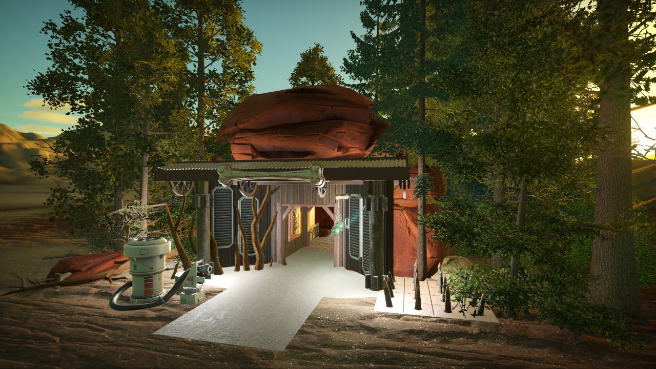 Ride Sci-Fi Mountain entrance 2