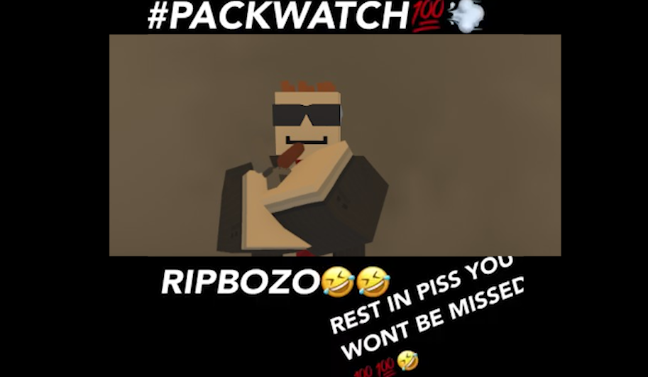 RIP BOZO #PACKWATCH