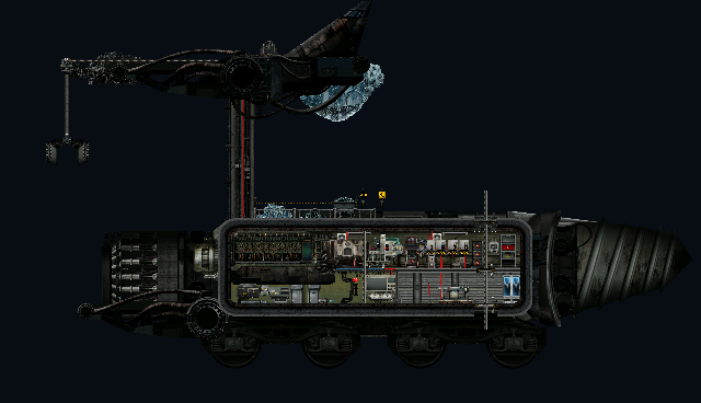 Deep sea driller with cargo – Barotrauma Mod