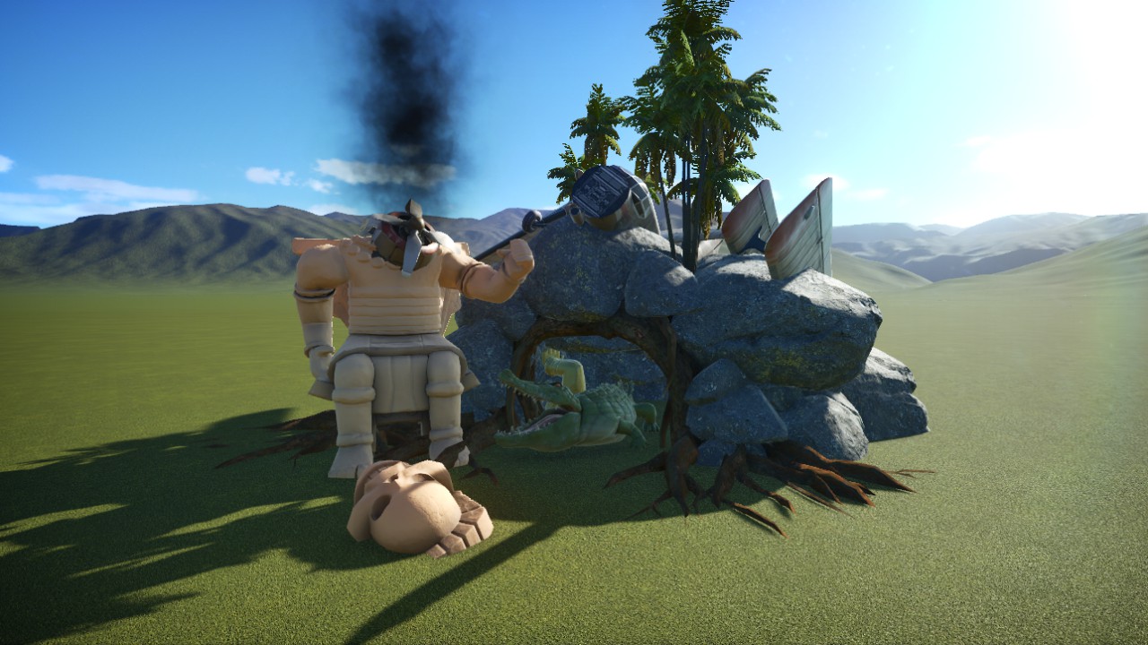 Adventure Crash Areoplane 4