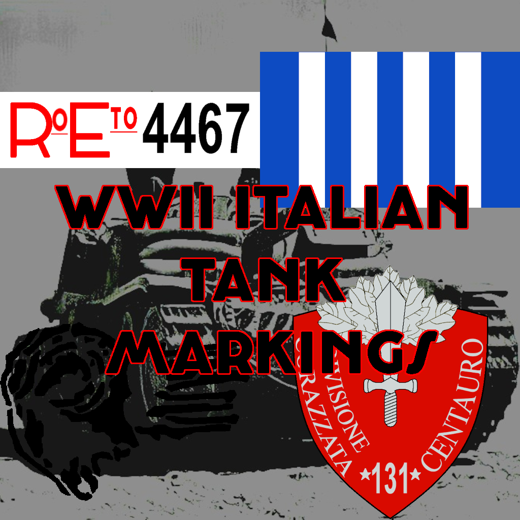 WW2 italian decals (*NON POLITICAL*)