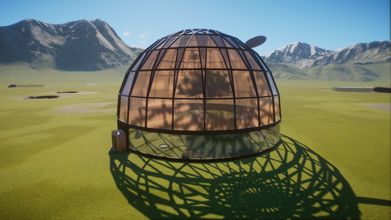 MiniDome - Aardvark habitat