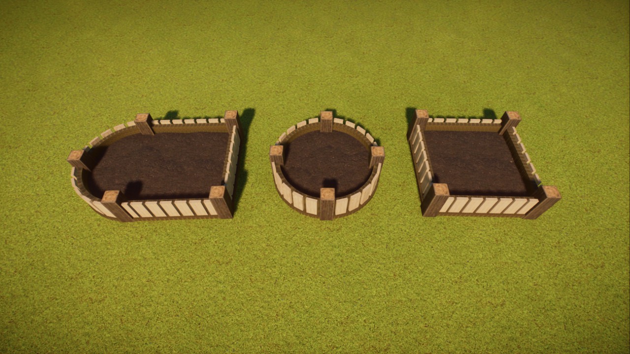 WoodyPlanter 4m set
