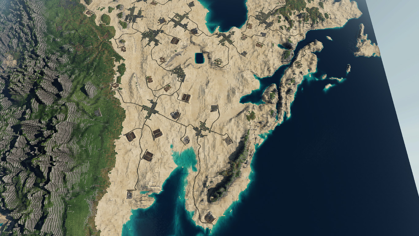 North America Map 2,498