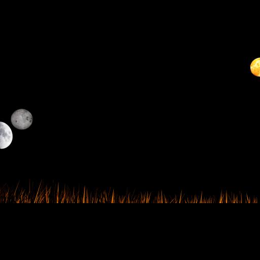 Grass+Moon prop pack