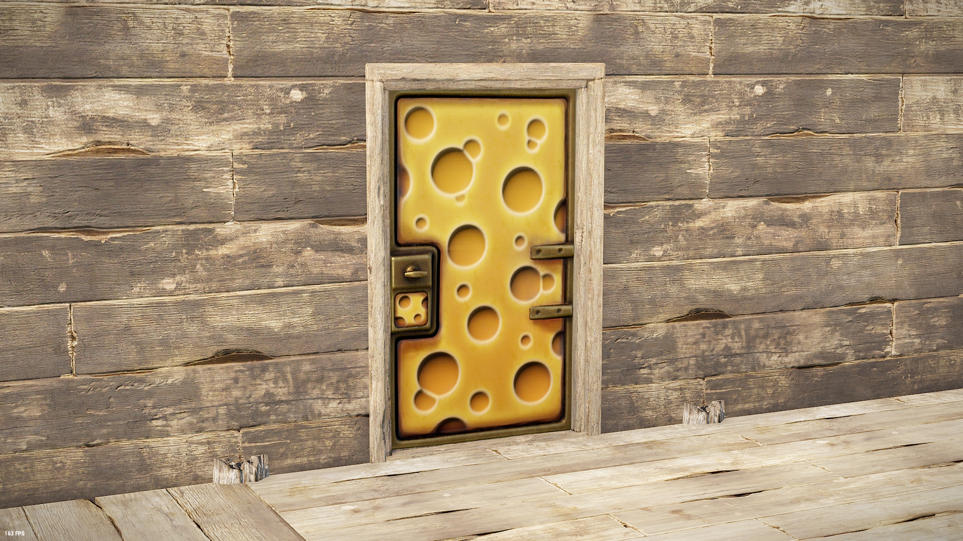 Cheese Sheet Metal Door