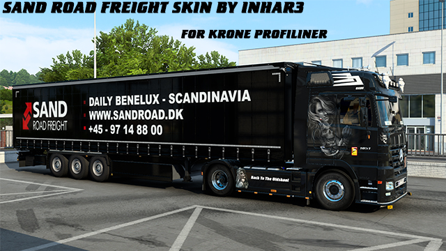 Krone Profiliner: Sand Road Freight