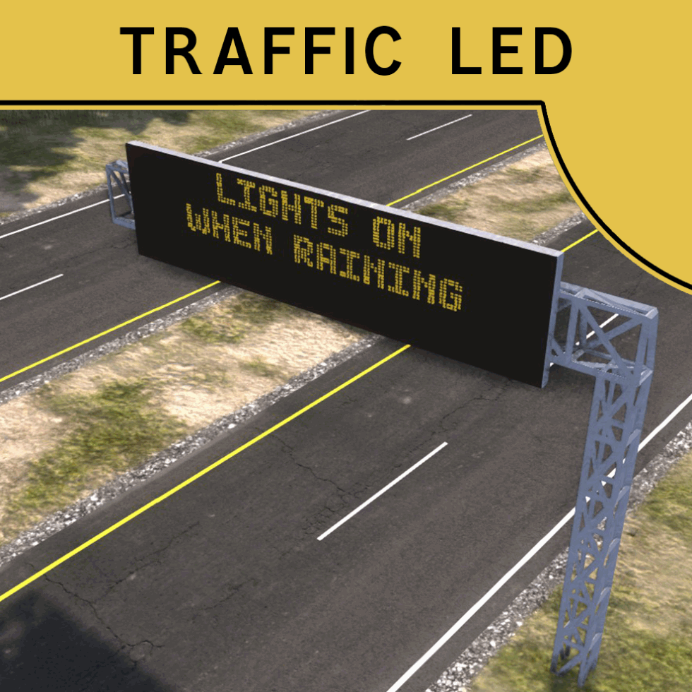 Traffic LED Sign