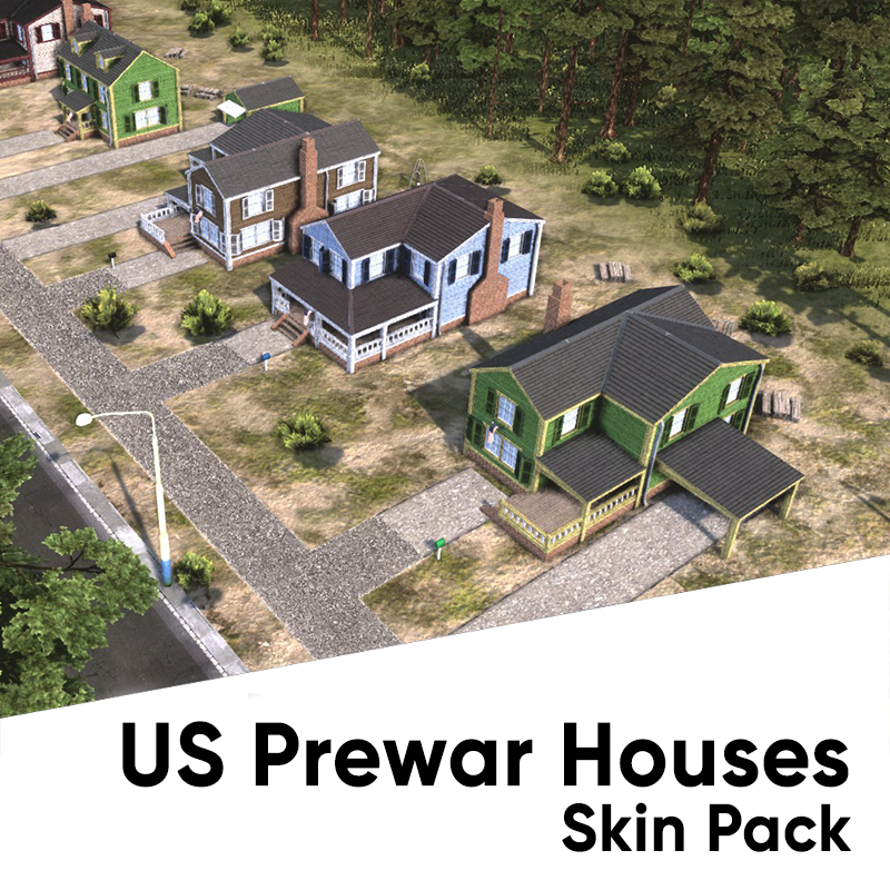 American Prewar Houses Skin Pack