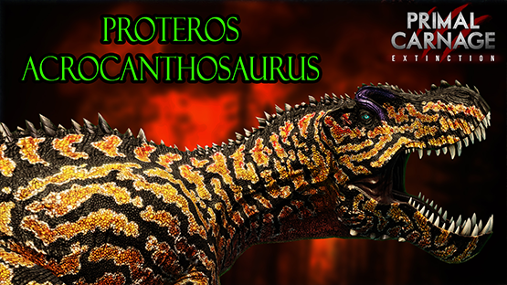 Proteros Acrocanthosaurus [Skin+Mutation]