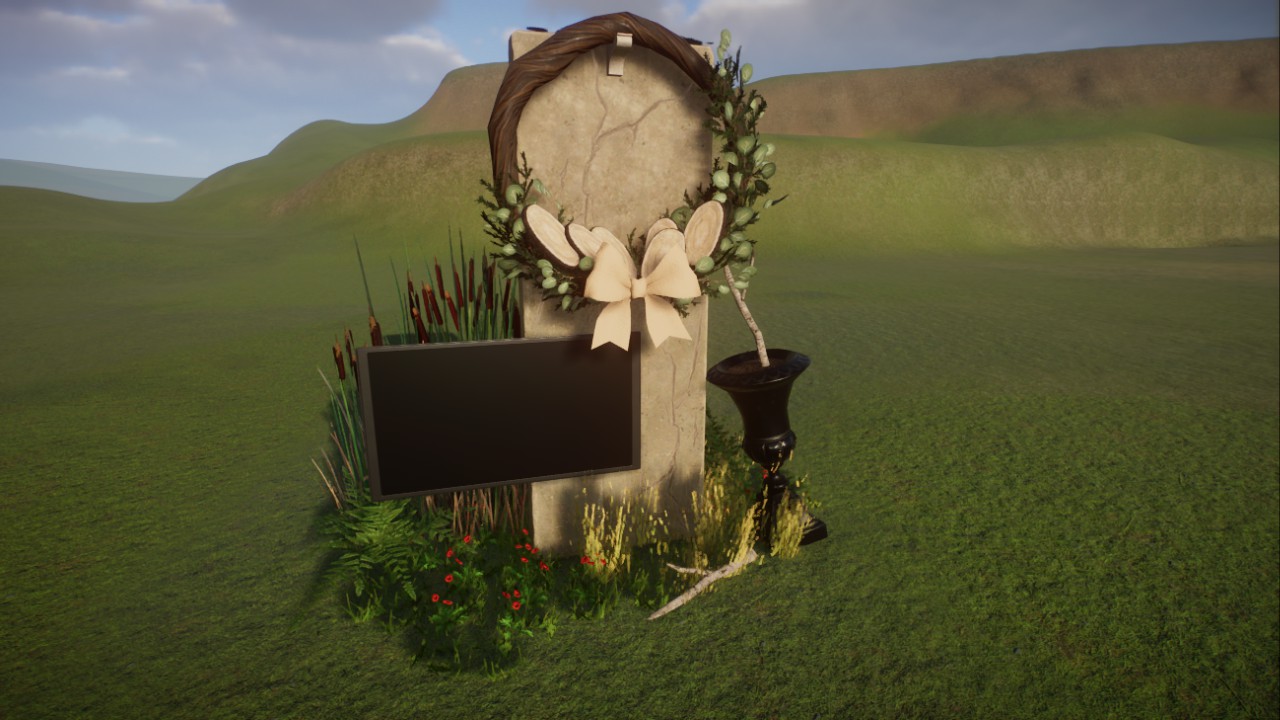 Haunted Cemetery Sign 5