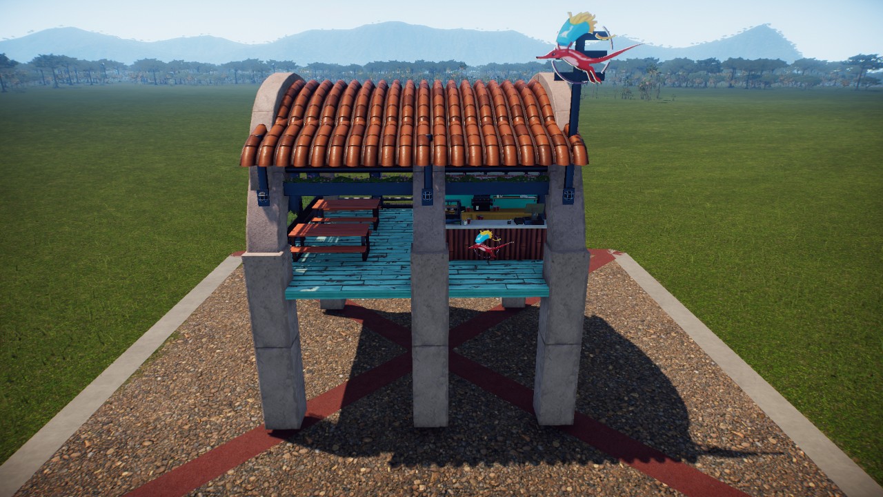 Tropical Tiny's Fast Food Kiosk