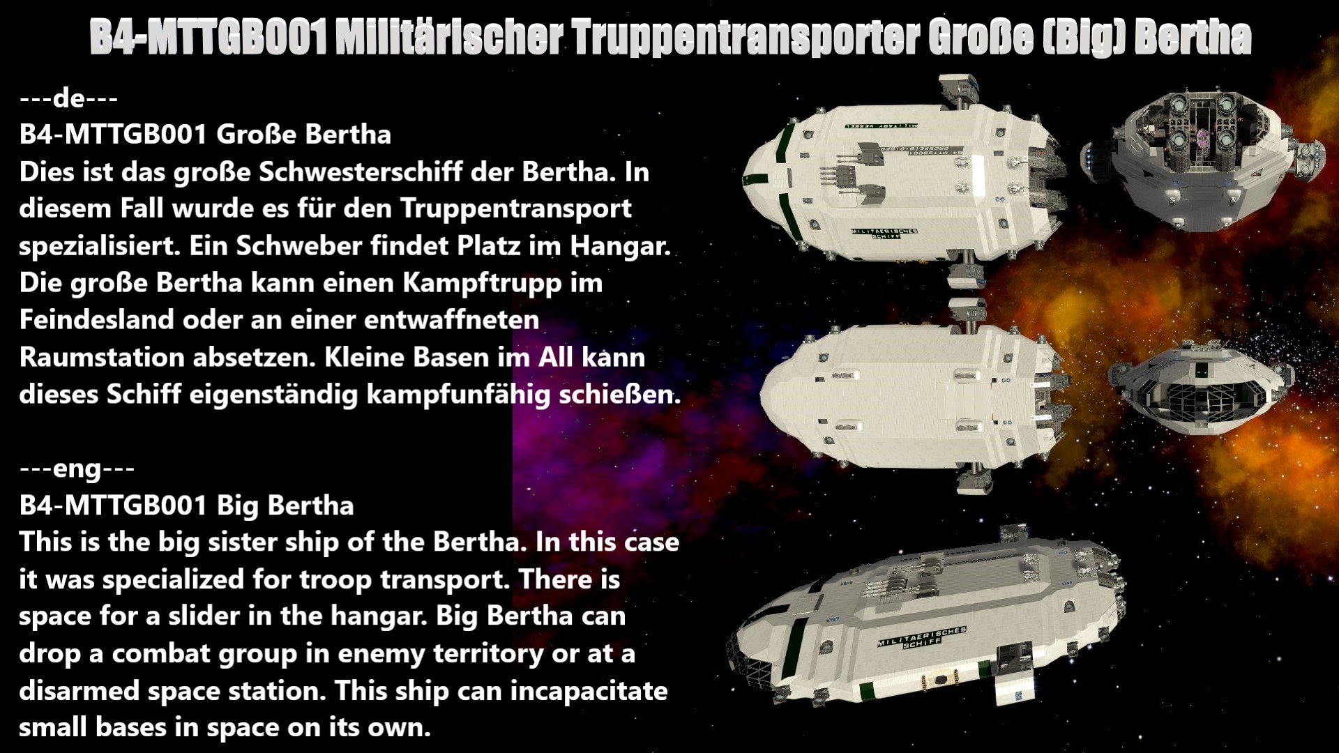 01B4-MTTGB001 Big Bertha
