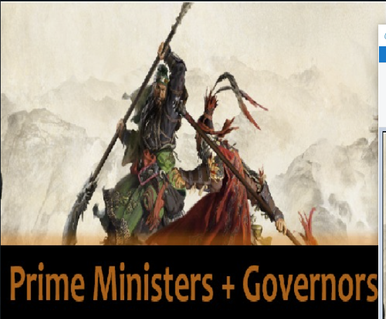 Prime Minister + Governor + Unlock.pack