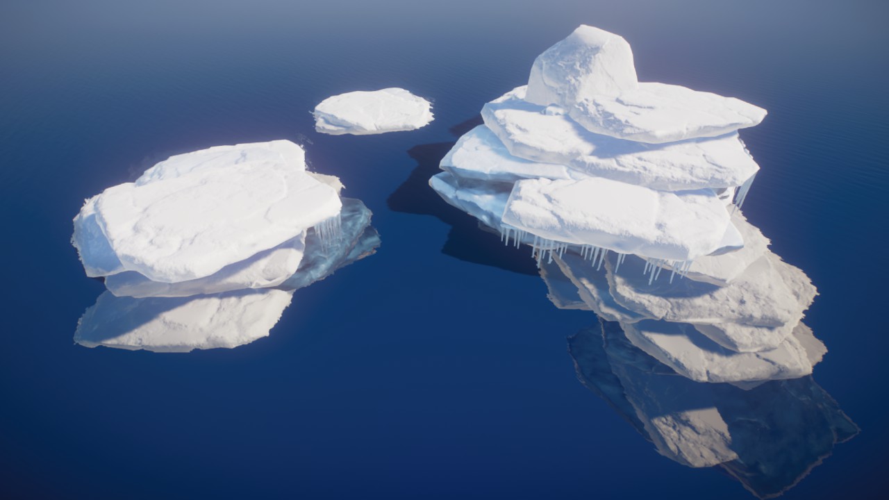 Simple Coverage 08 - Sea Ice / Iceberg / Antarctica
