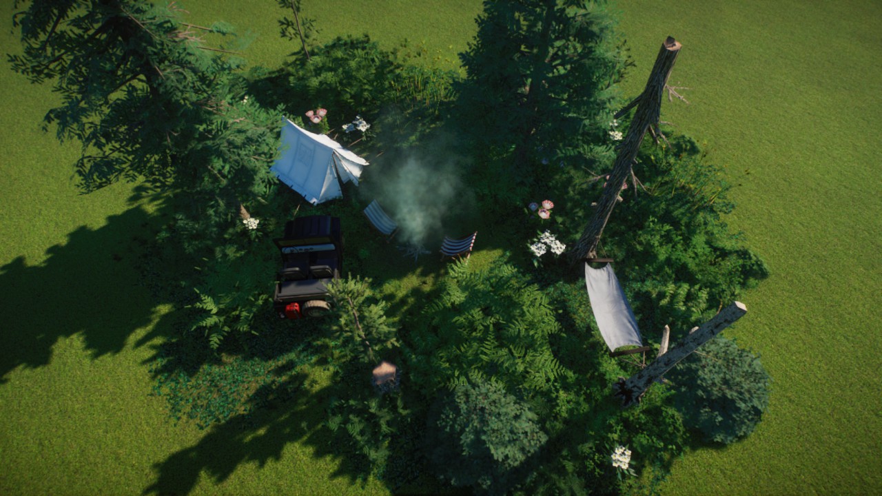 Scenic Coverage 01 - Taiga / Boreal / Campsite