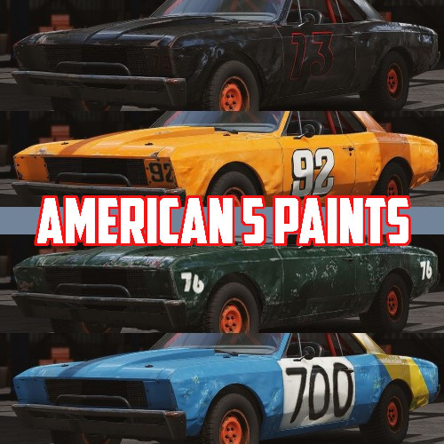 American 5 Paints