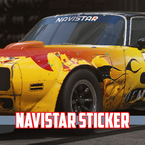 NAVISTAR window sticker