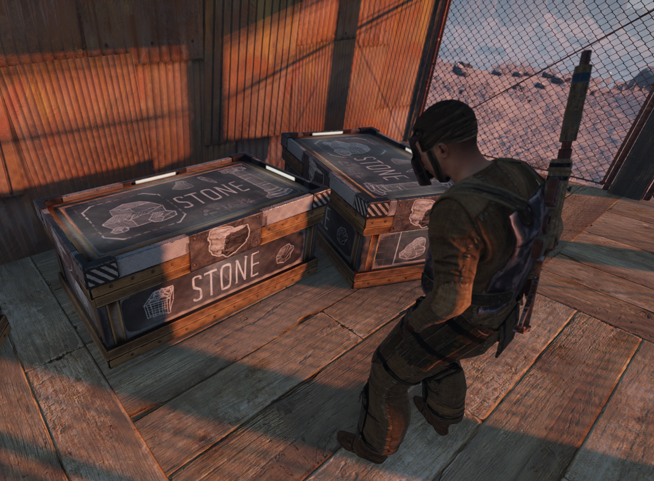 Scientific Stone Storage