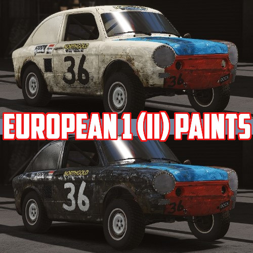 European 1 (II) Paints