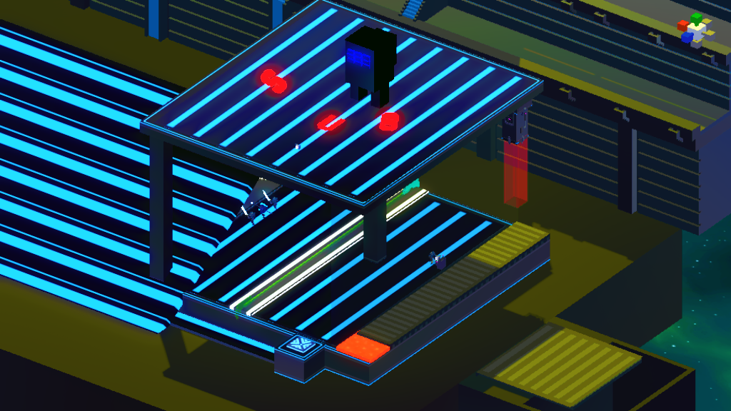 blue neon