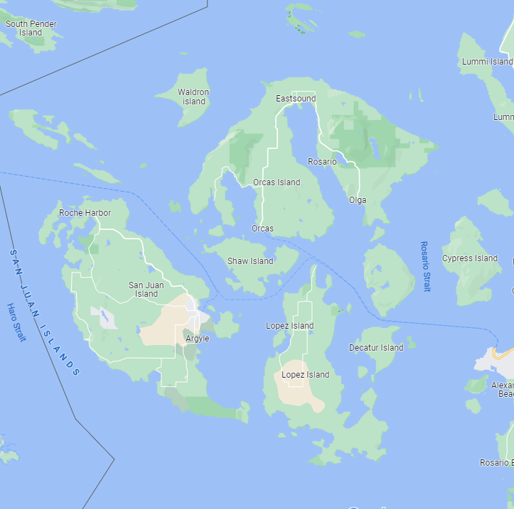 Orcas Islands Target Practice