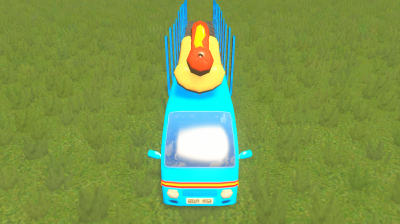 Hot Dog Blue van