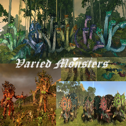 varied monsters/dinos (outdated for now)
