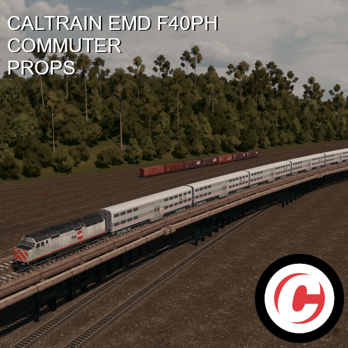 Caltrain Props preview
