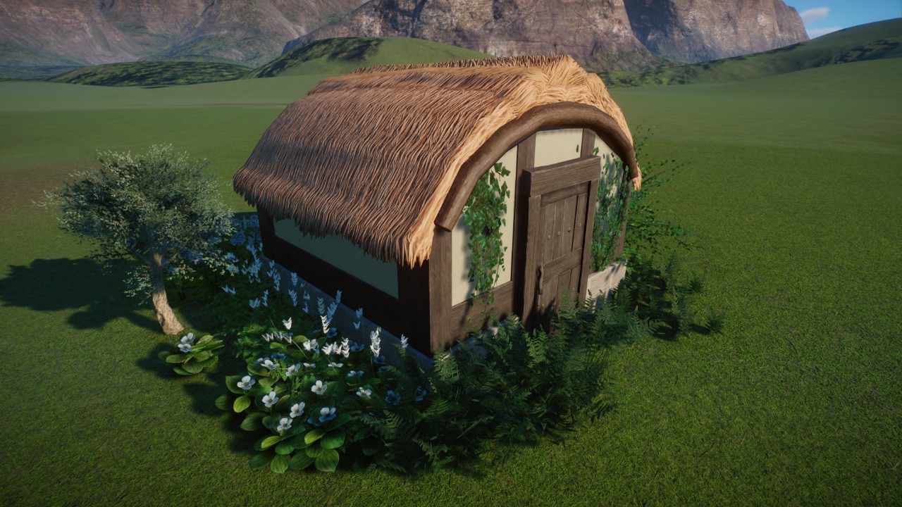 Construction of Normandy - Little hut preview